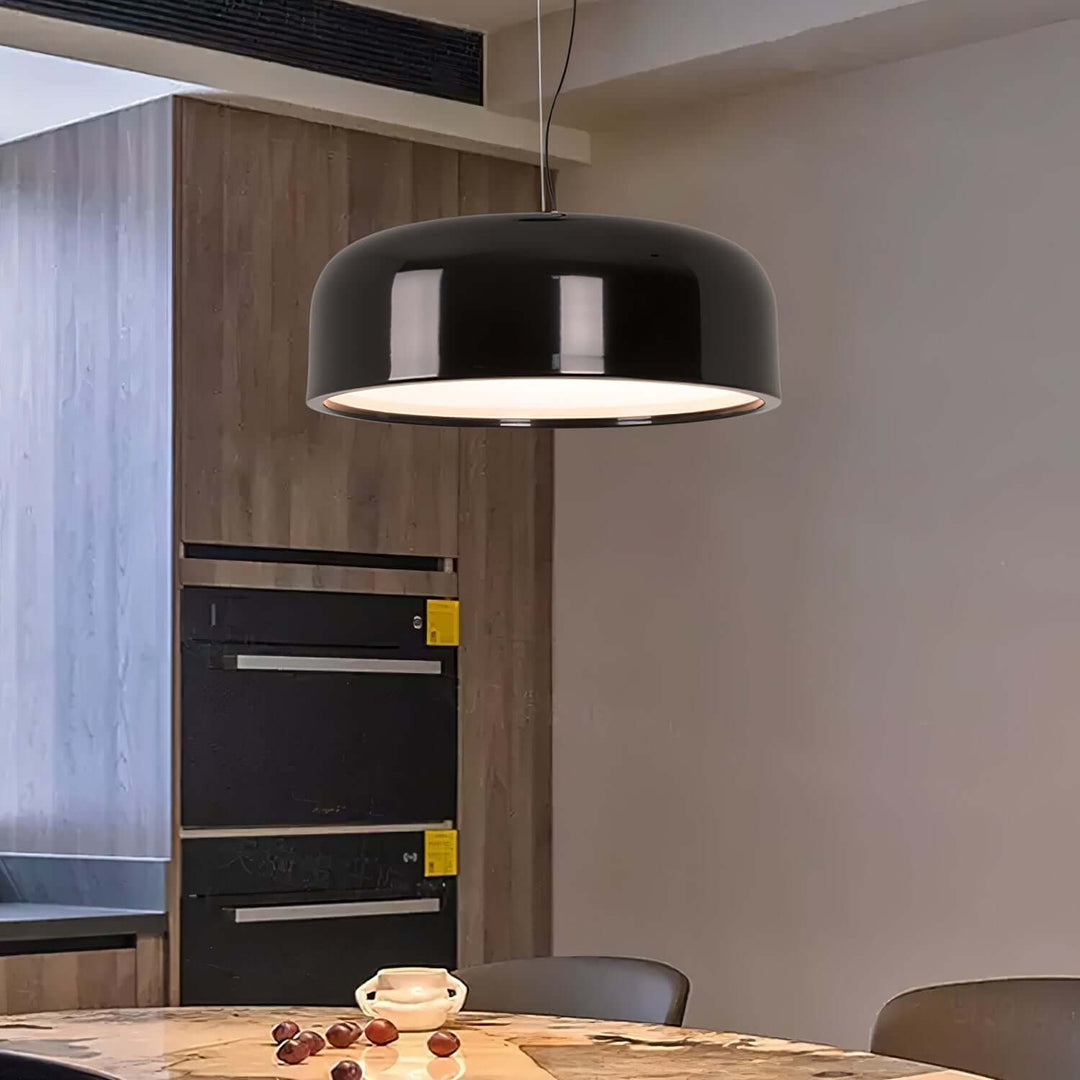 Modern Pendant Light 45/60cm - Aluminium & Polycarbonate