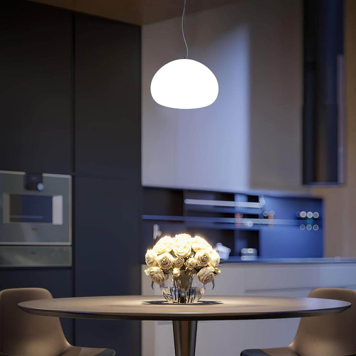 Glass Globe Pendant Light Fixture