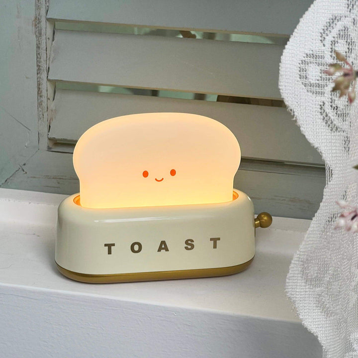 Rechargeable Toaster Lamp, Battery Desk Light