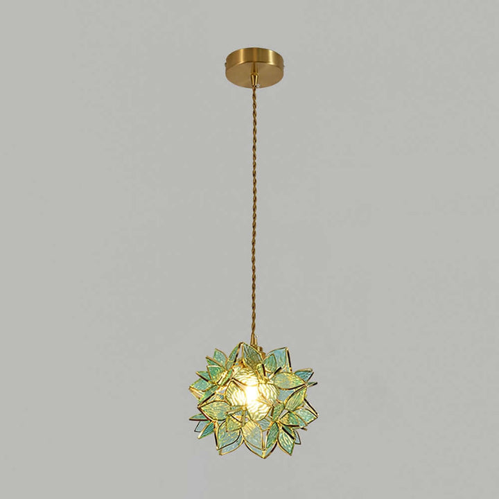 Capiz Shell Pendant Light, 20cm, Elegant Hanging Lamp