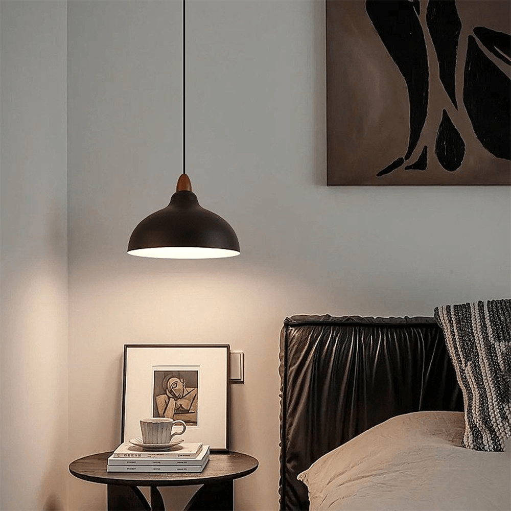 Scandinavian Wooden Pendant Light