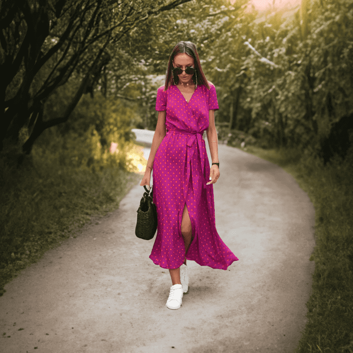 Women's Colorblock Summer Dress