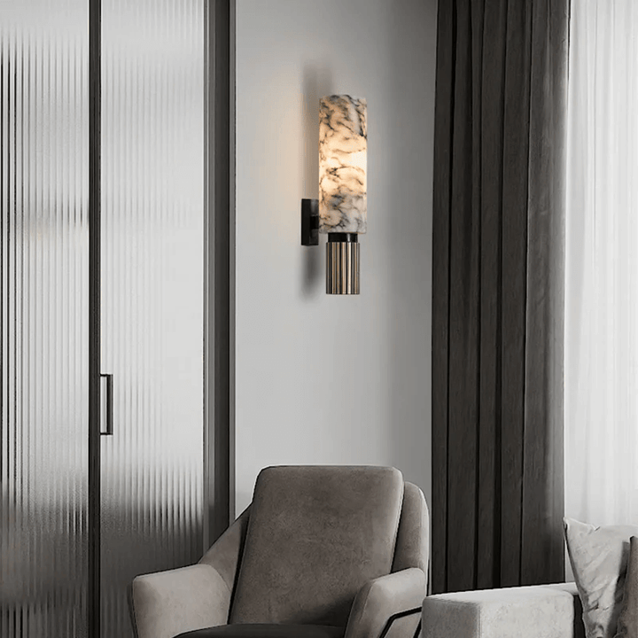 Elegant Marble Wall Lamp