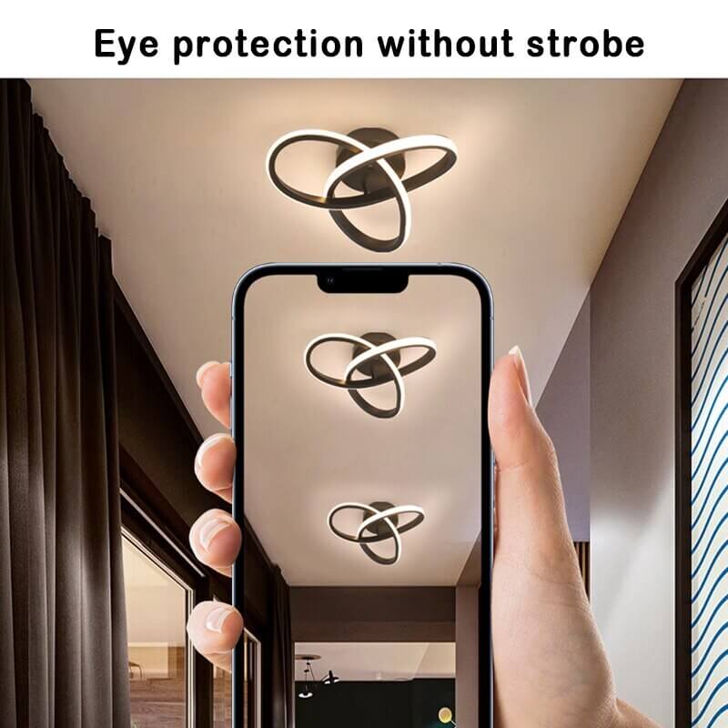 Modern 3-Ring LED Ceiling Light