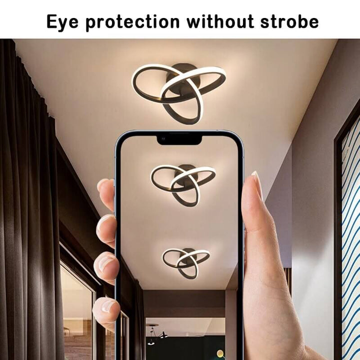 Modern 3-Ring LED Ceiling Light