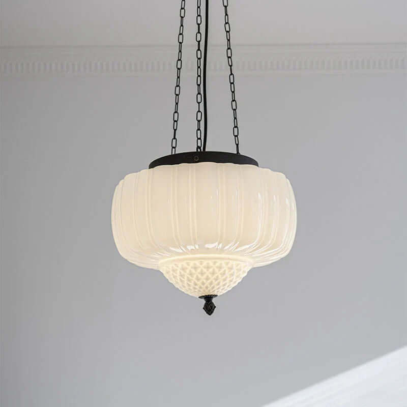 Modern White Pendant Light Fixture