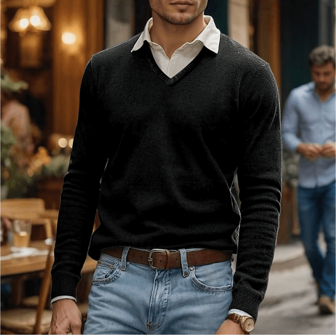 Soft V-Neck Sweater