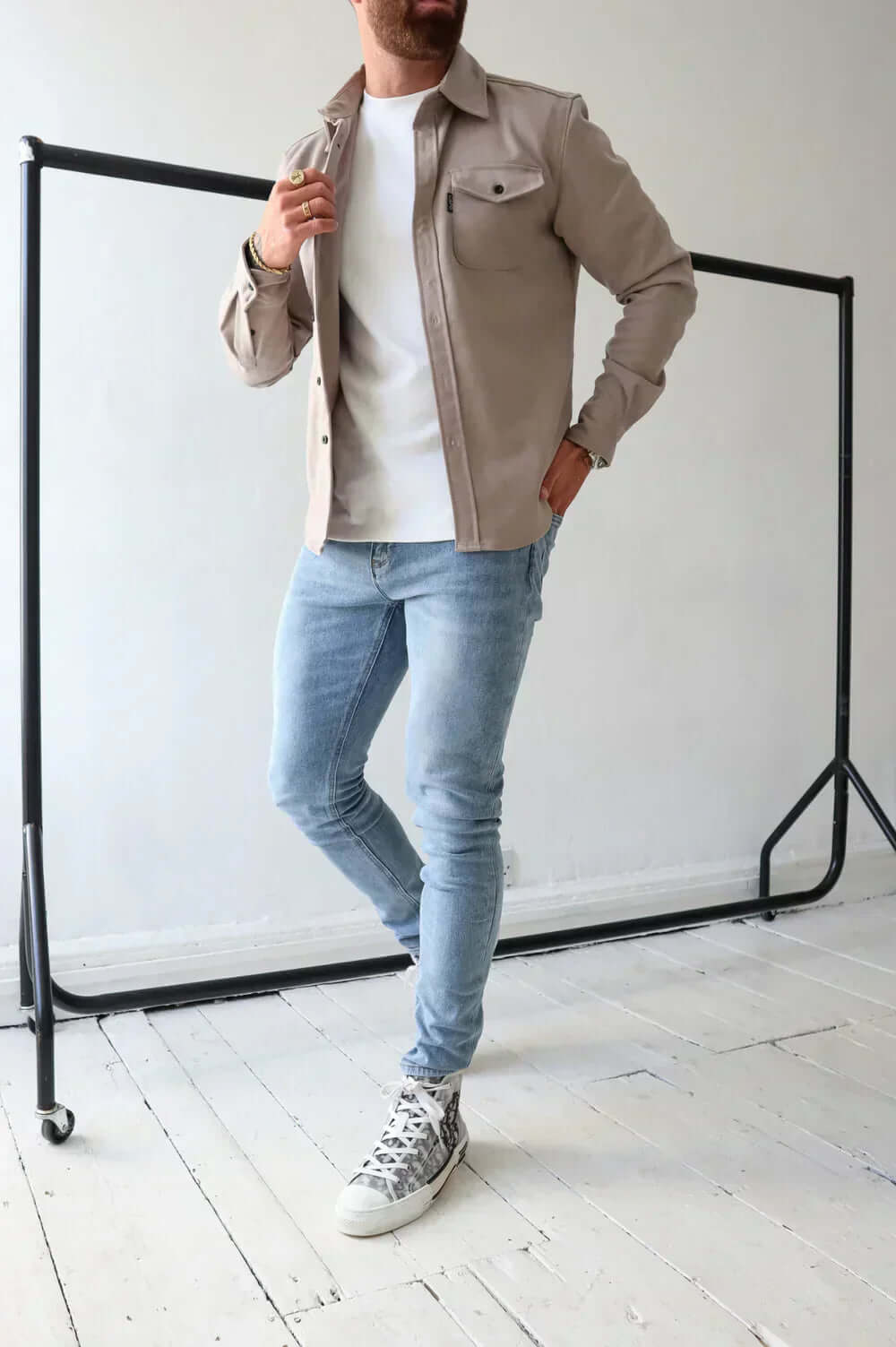 Men's Premium Overshirt - Versatile & Stylish