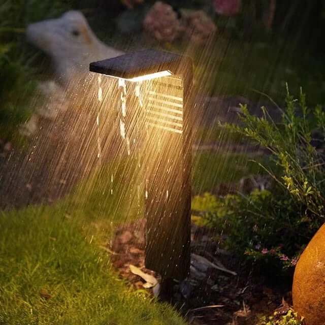 Solar Garden Light, Outdoor LED Lamp, 4W, Warm White