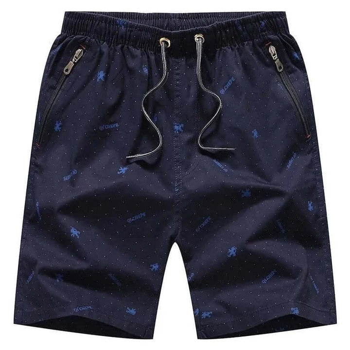 Men's Casual Shorts with Zipper Pocket