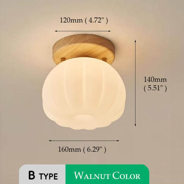 Pumpkin LED Ceiling Lamp 16cm