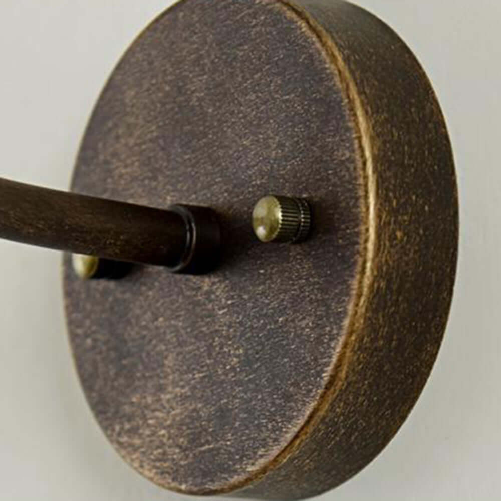 Rustic Outdoor Wall Lamp Antique Brass IP65