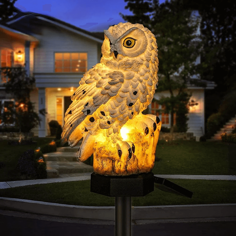 Solar Owl Garden Light (2-Pack)