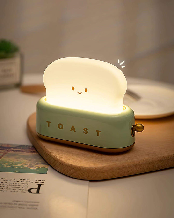 Rechargeable Toaster Lamp, Battery Desk Light