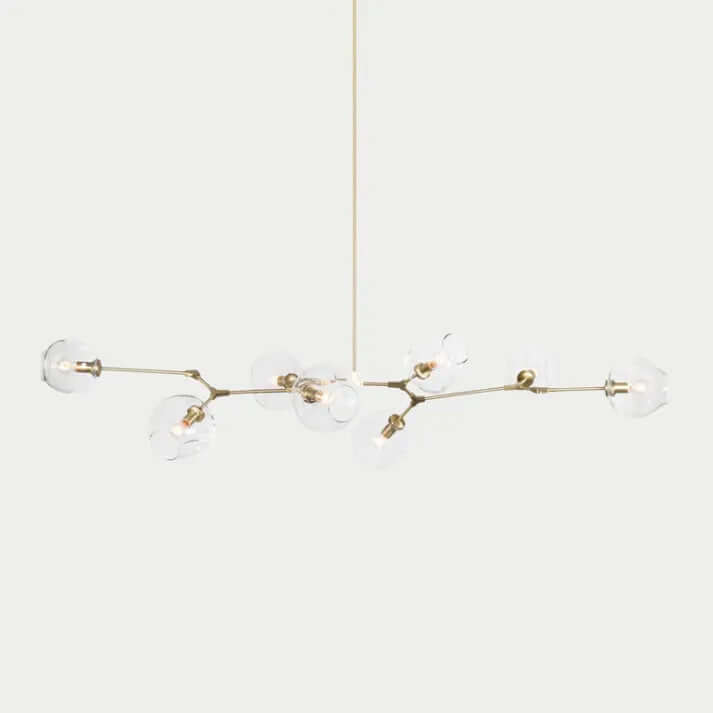 Modern Bubble Glass Sputnik Chandelier