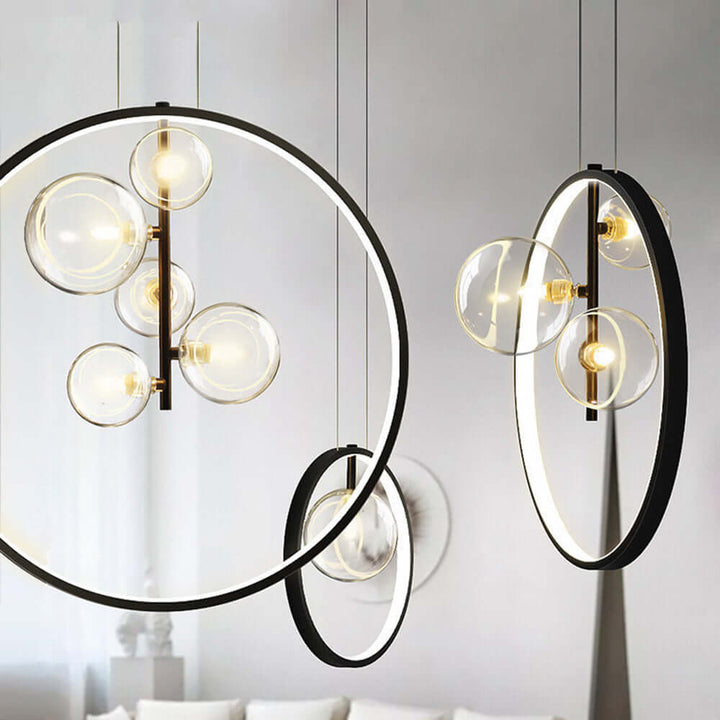 Modern Bubble Glass Pendant Light