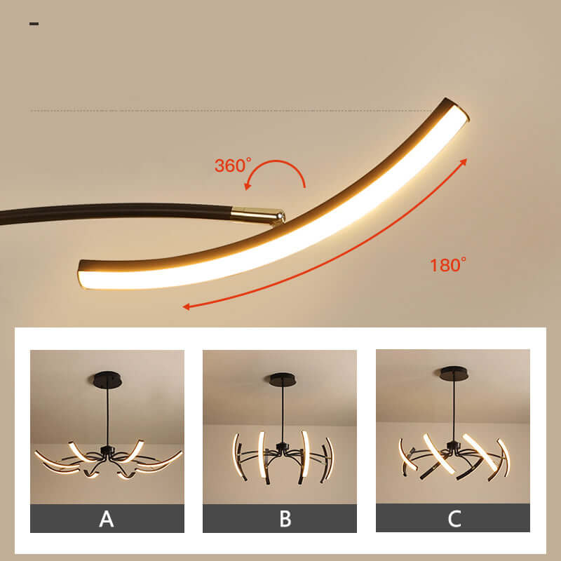 Modern LED Ceiling Light Fixture for Home Lighting