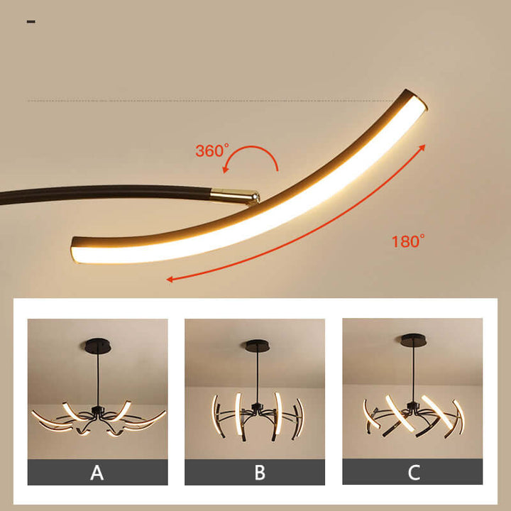 Modern LED Ceiling Light Fixture for Home Lighting