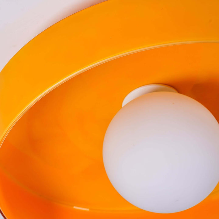 Modern Round Glass Ceiling Light Fixture