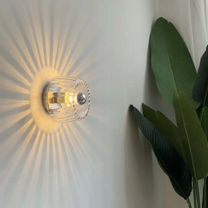 Modern Nordic Glass Wall Light Fixture