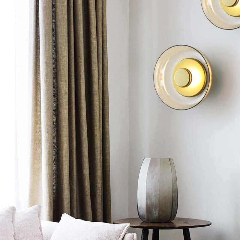 Modern Glass Wall Sconce Light - 5W LED