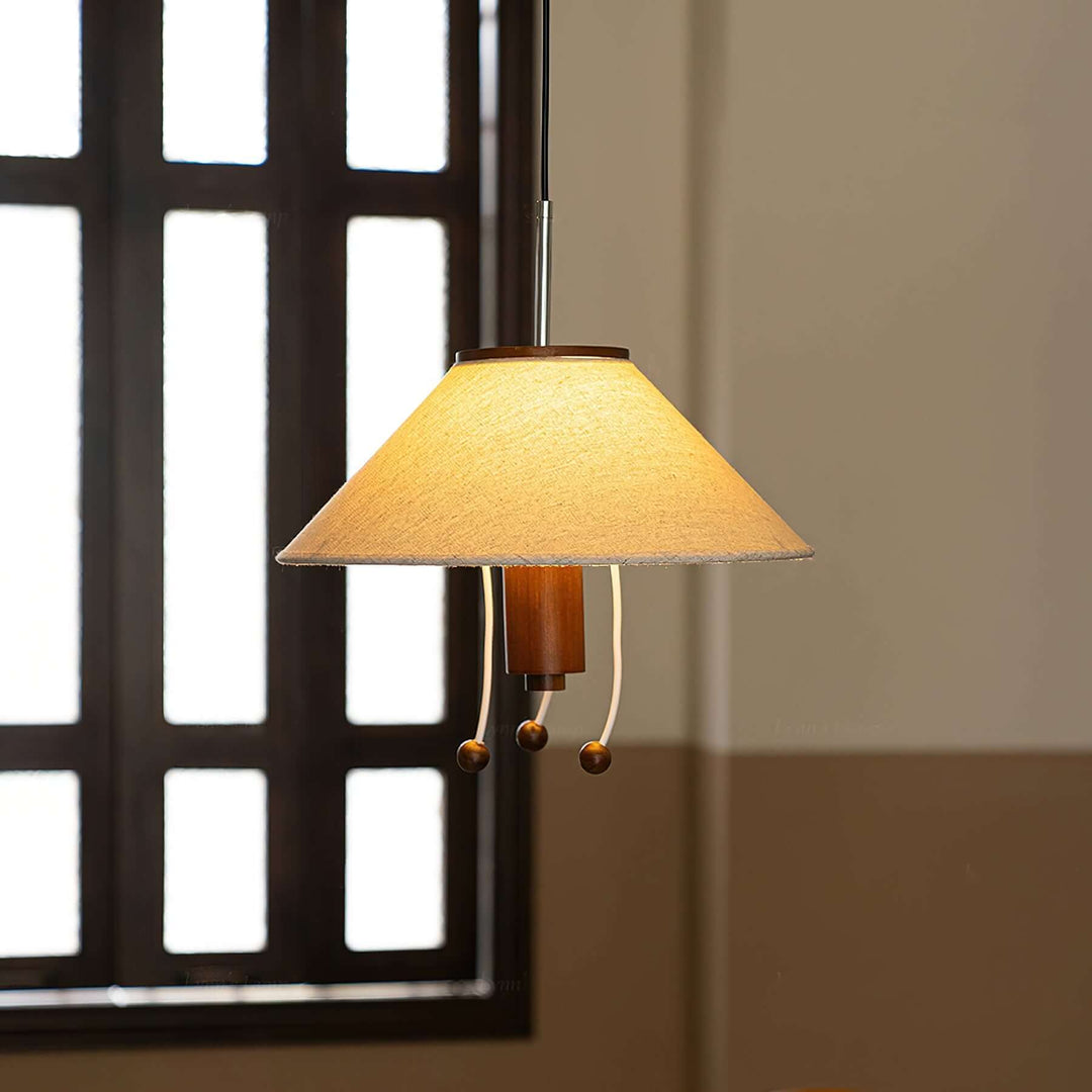 Nautical Pendant Lamp with Metal Accents