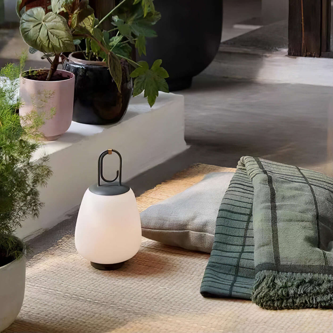 Portable LED Table Lamp with Built-in Battery