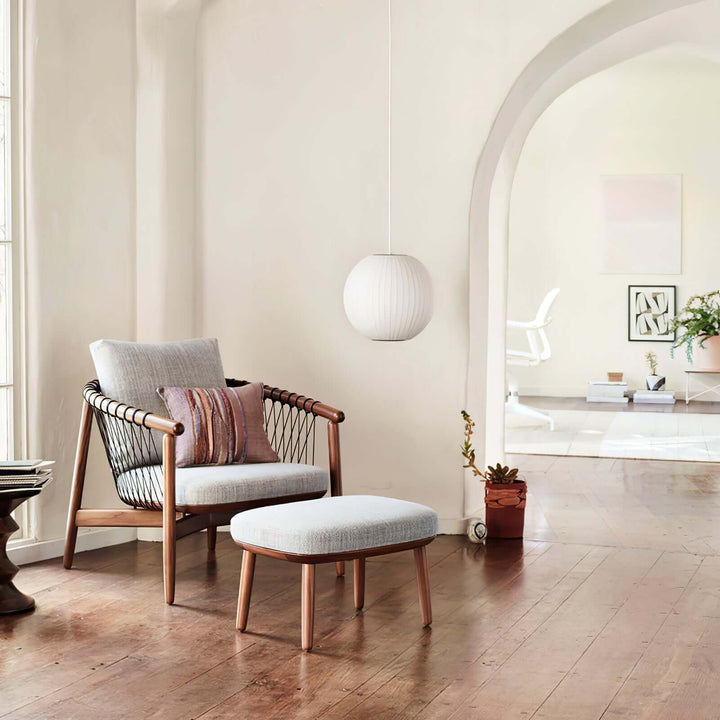 Nordic Style Pendant Lamp with Semi-Wood Finish