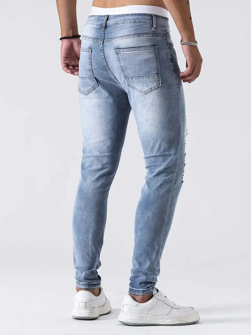 Men's Ripped Skinny Jeans