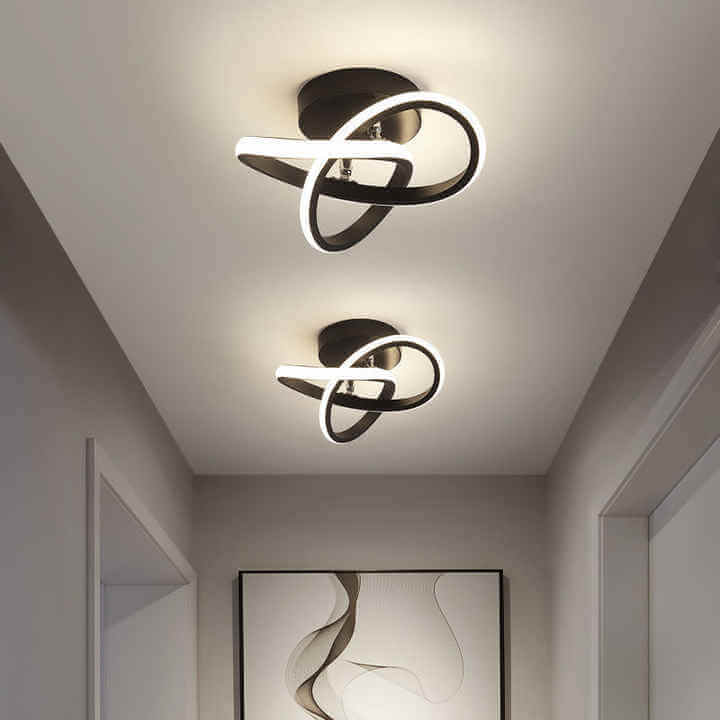 Modern 3-Ring LED Ceiling Light