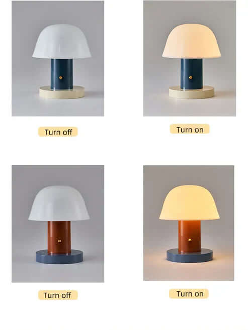 LED Touch Control Mushroom Lamp