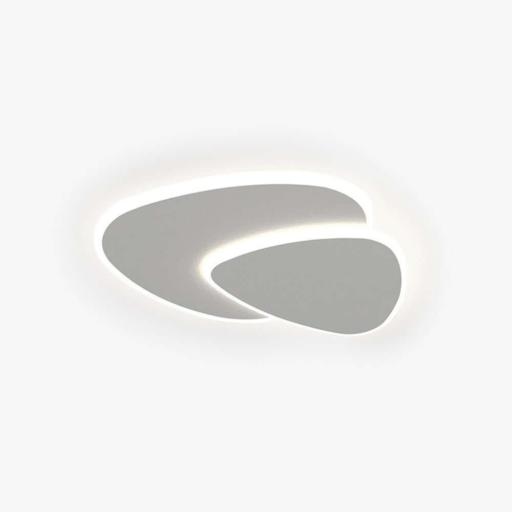 Modern Elliptical LED Ceiling Light Fixture