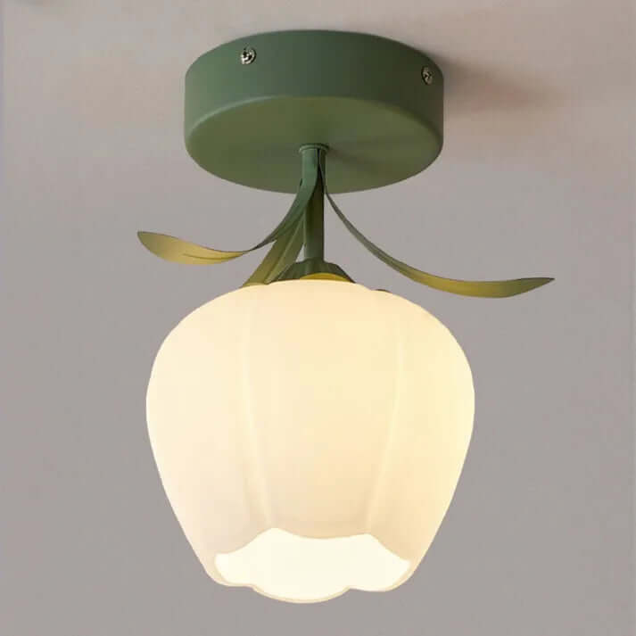 Tiffany Style Mini Floral Ceiling Light