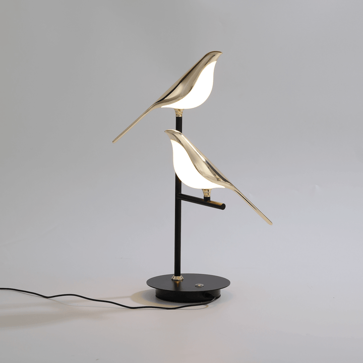 Modern LED Desk Lamp with Bird Design