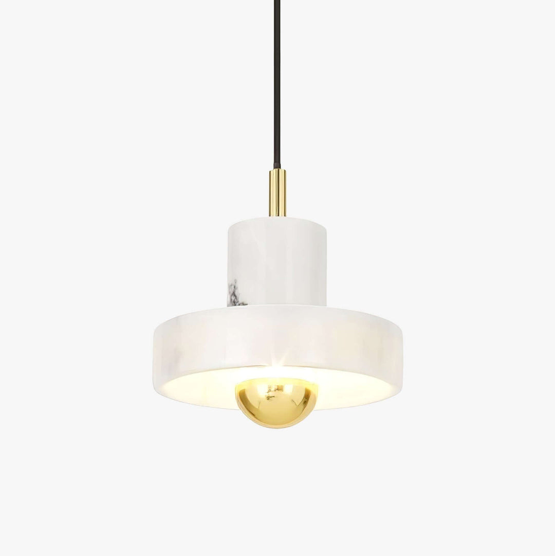 Marble Pendant Lamp with Integrated LED