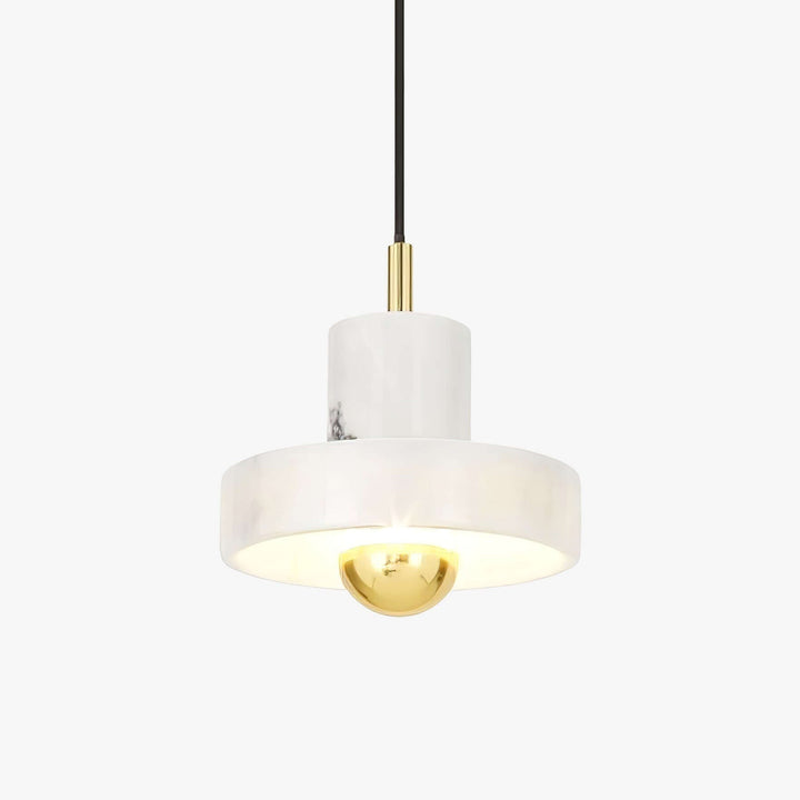 Marble Pendant Lamp with Integrated LED