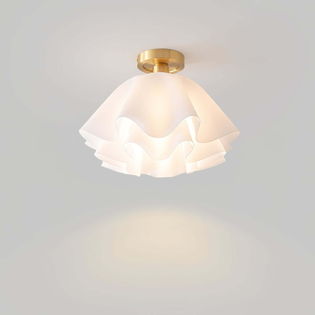 Modern Copper Ceiling Light Fixture