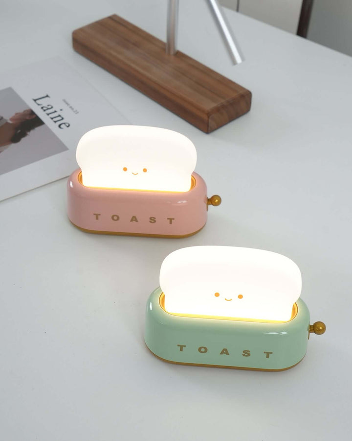 Rechargeable Toaster Lamp, Battery Desk Light
