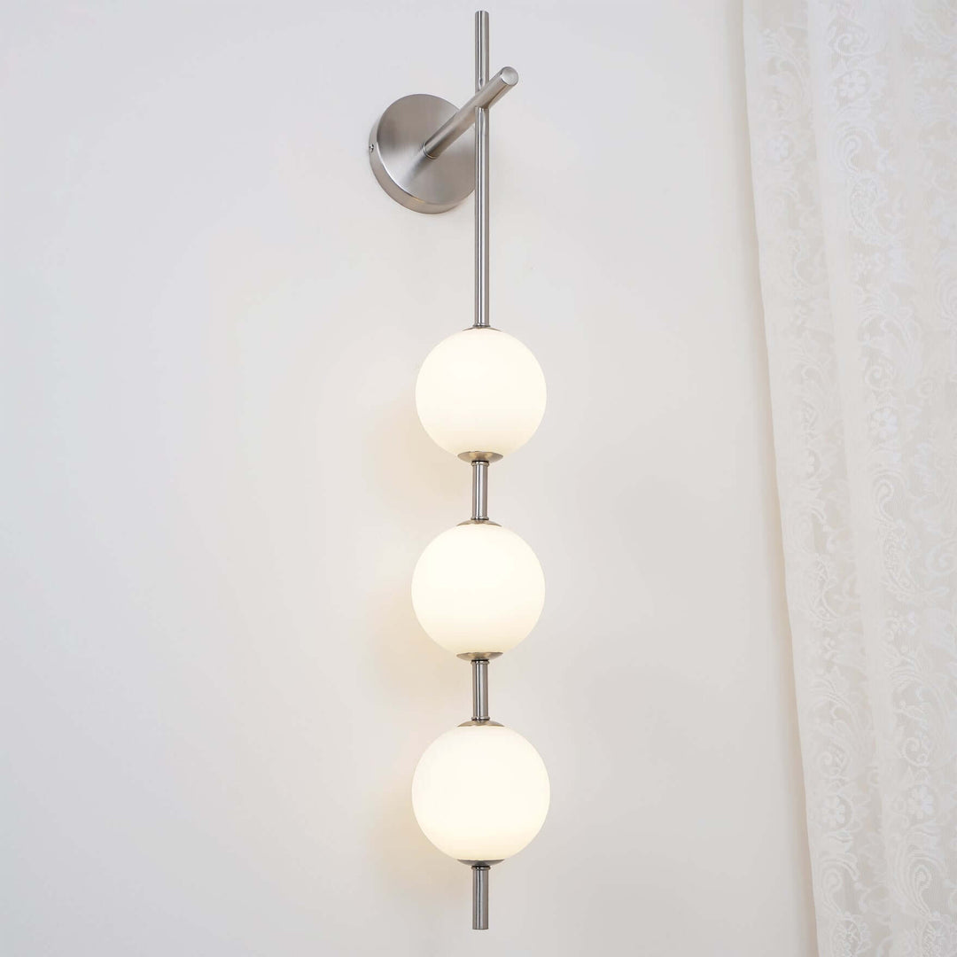 Modern Glass Globe Wall Lamp