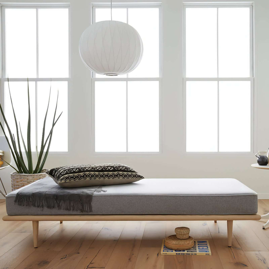 Nordic Style Pendant Lamp with Semi-Wood Finish