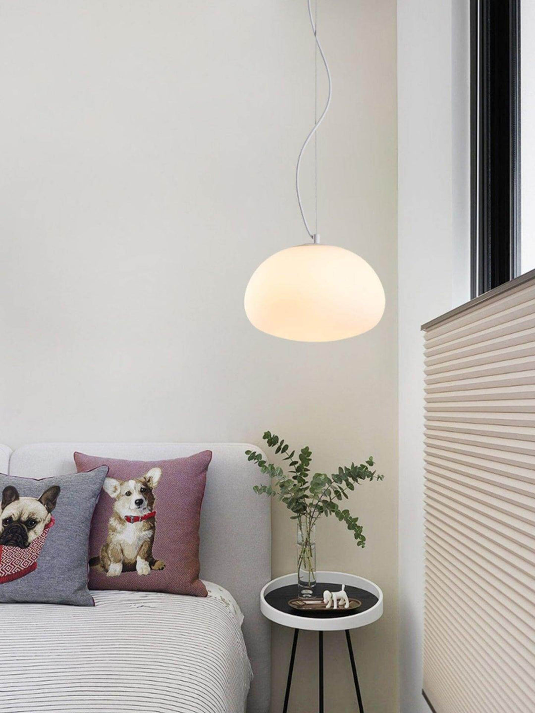 Glass Globe Pendant Light Fixture