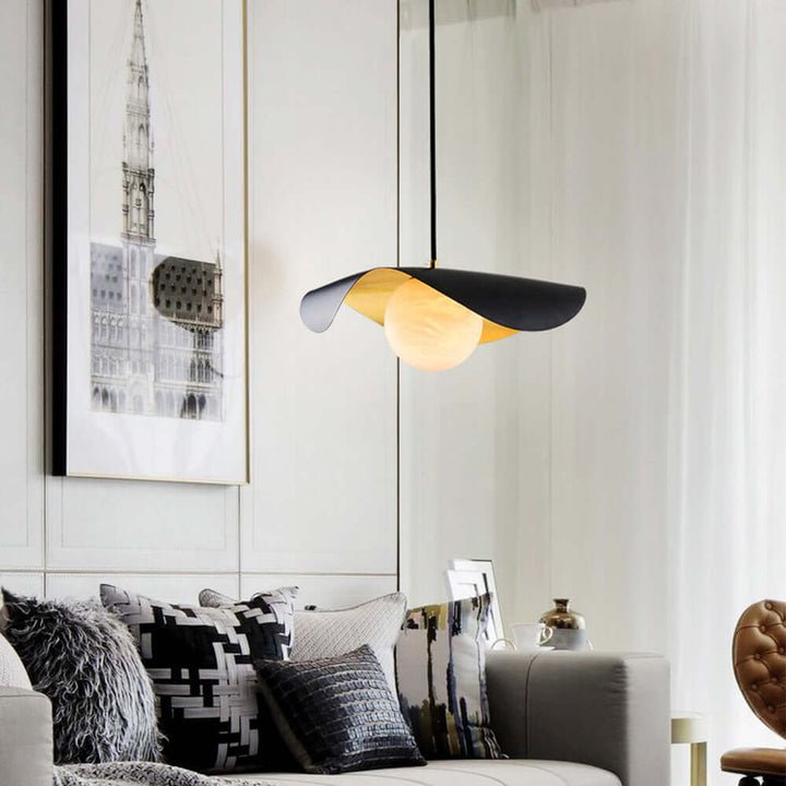 Modern Metal Hanging Lamp 35/40cm - Warm Light