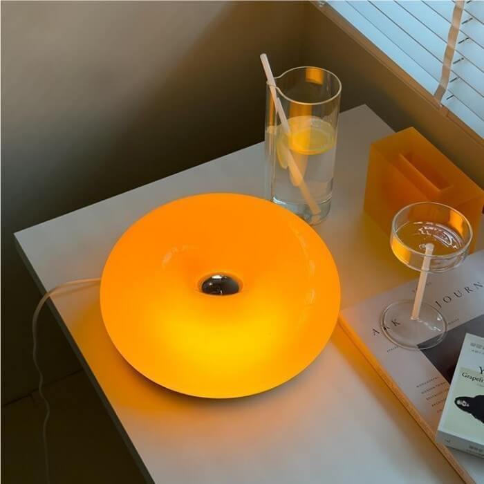 Modern Donut LED Wall & Table Lamp, 30cm