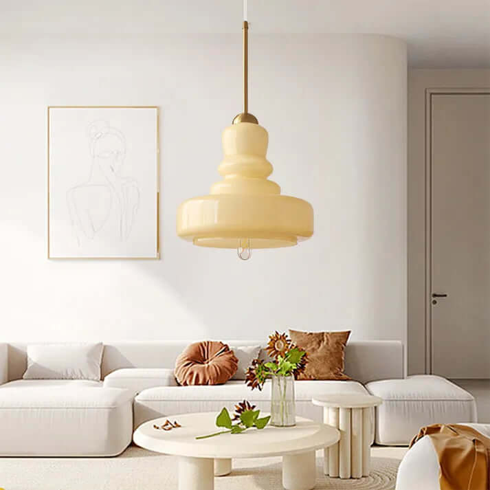 Gourd Glass Pendant Light