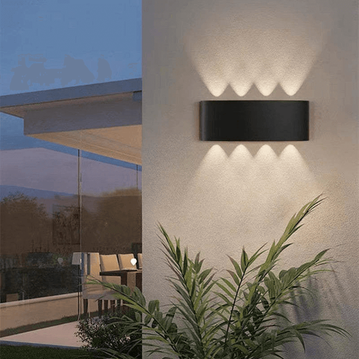 Modern LED Wall Sconce Light - Indoor/Outdoor