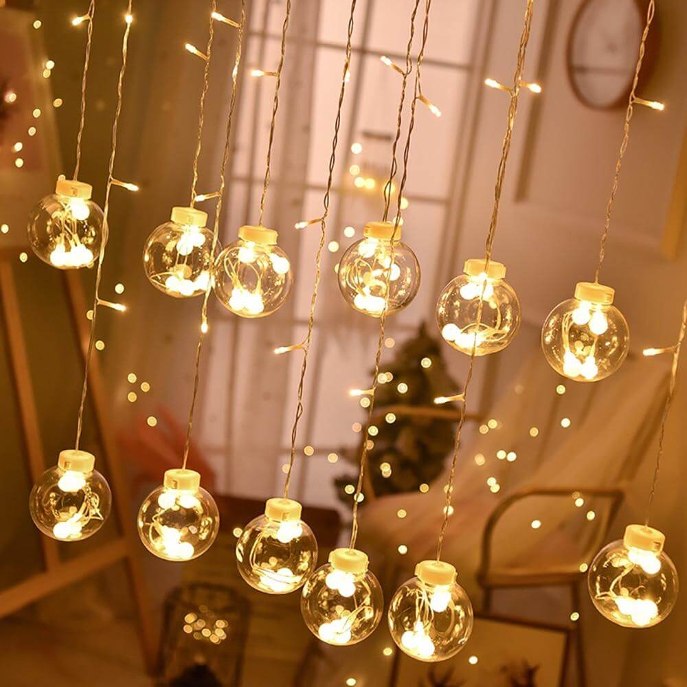 Outdoor LED Globe String Lights