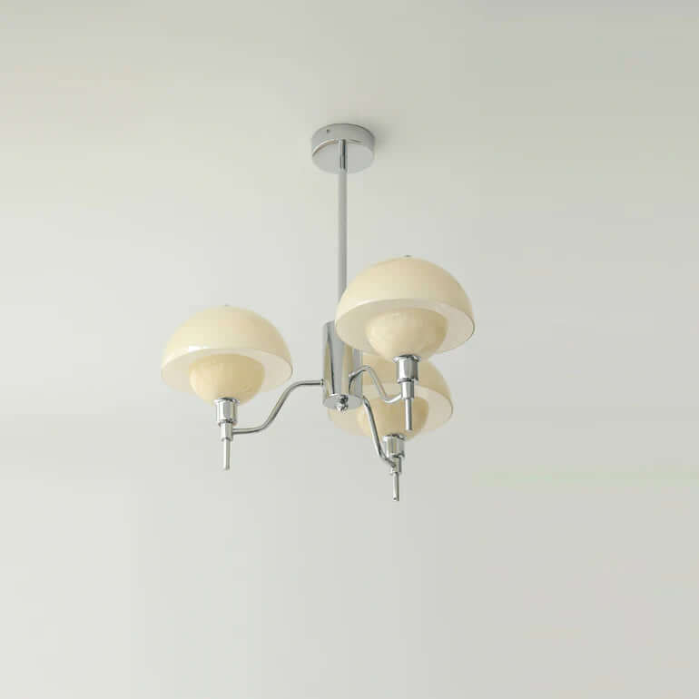 Elegant Cream Bubble Chandelier