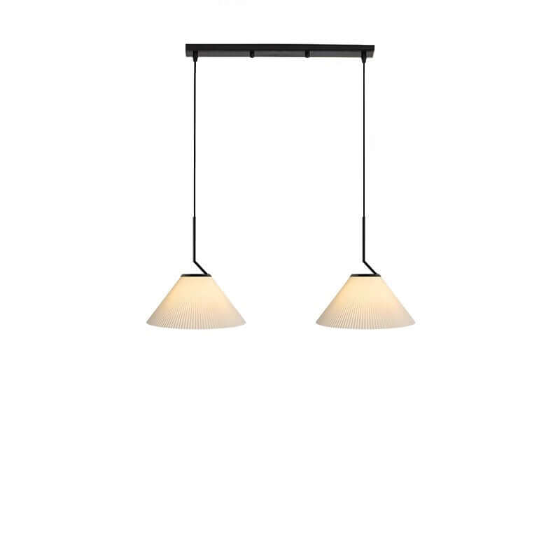 Pleated Cream Pendant Lamp