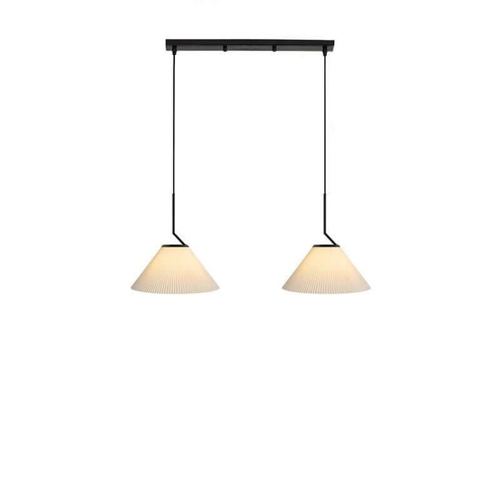 Pleated Cream Pendant Lamp