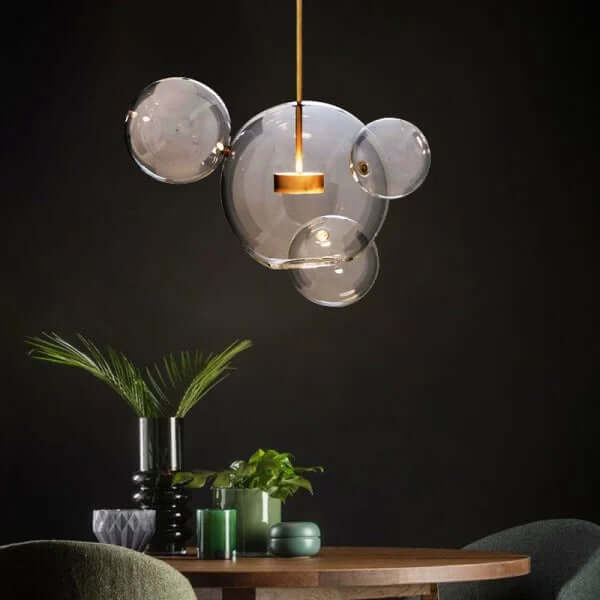 Modern Glass Sphere Pendant Light